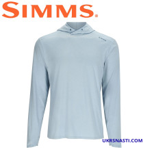 Худи Simms SolarFlex Hoody Steel Blue Heather